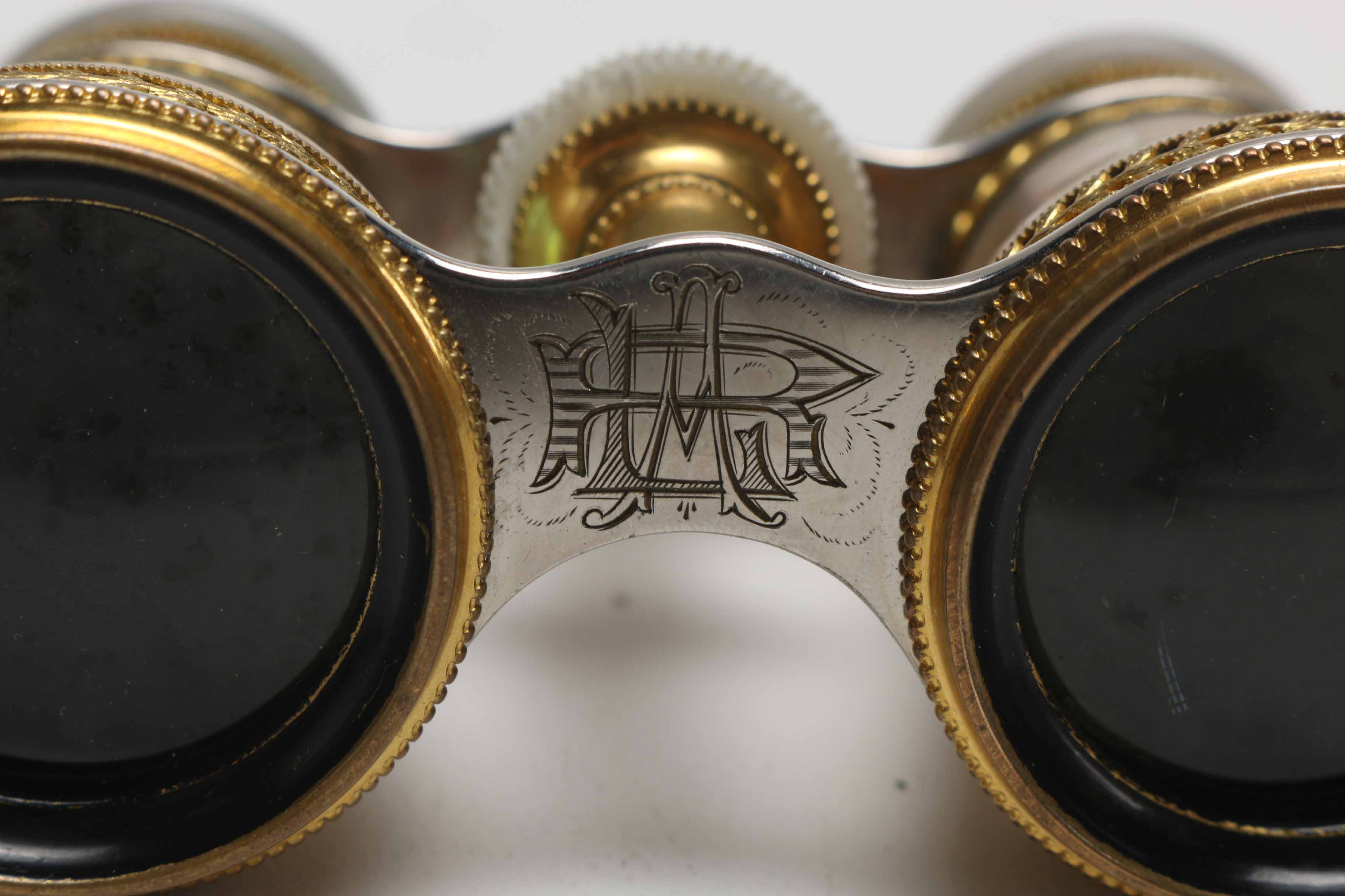 Antique Lemaire Mother of Pearl Opera Glasses EBTH