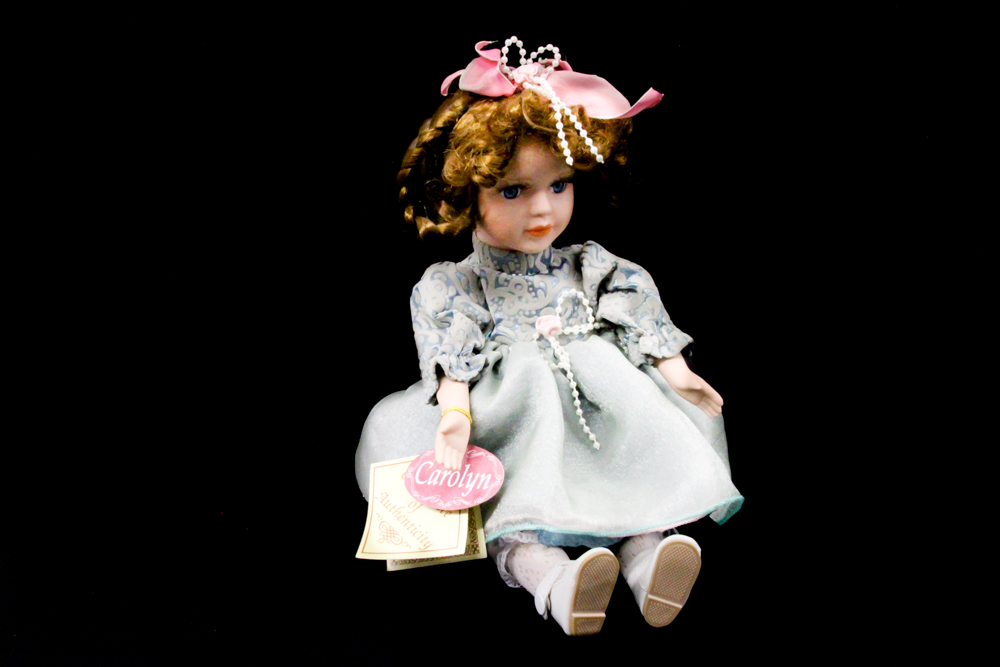 Collectors Choice "Carolyn" Porcelain Musical Doll EBTH