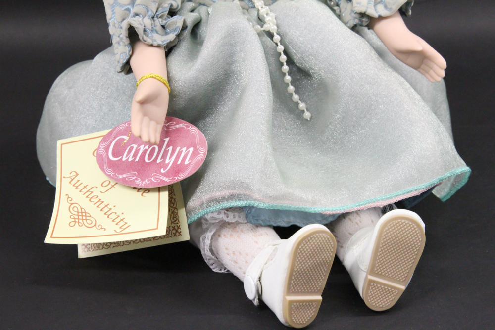Collectors Choice "Carolyn" Porcelain Musical Doll EBTH