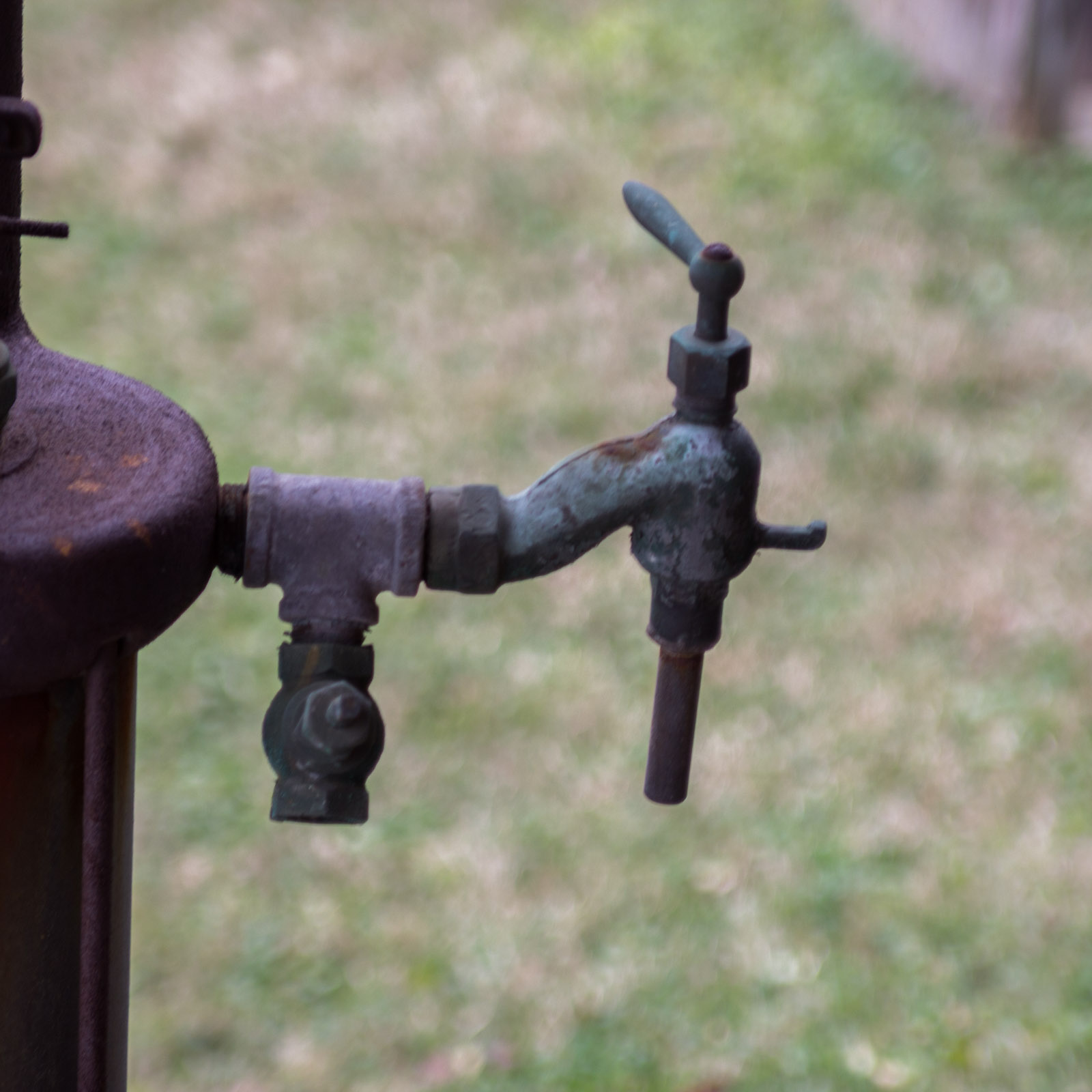 Vintage Hand Operated Gas Pump EBTH