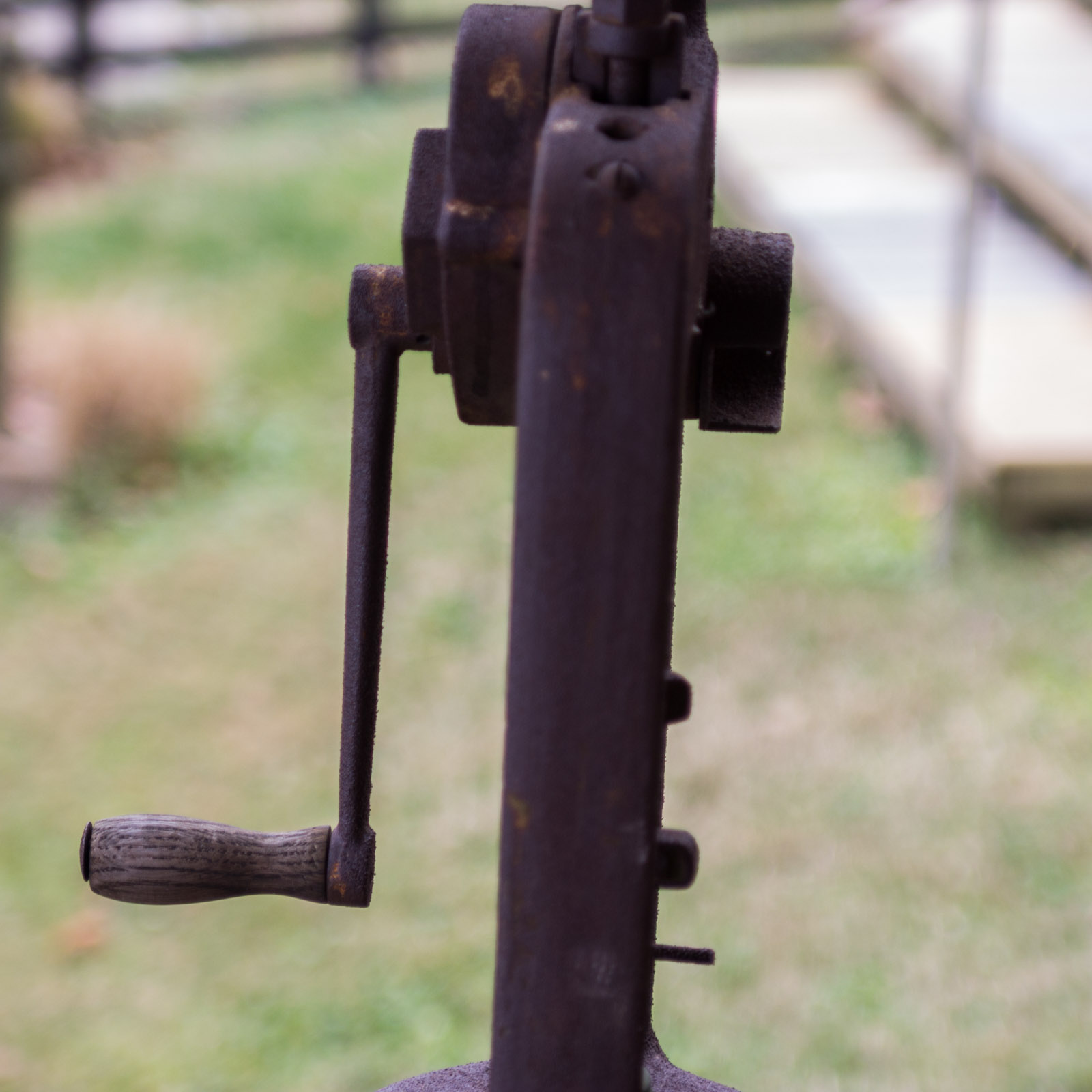 Vintage Hand Operated Gas Pump EBTH