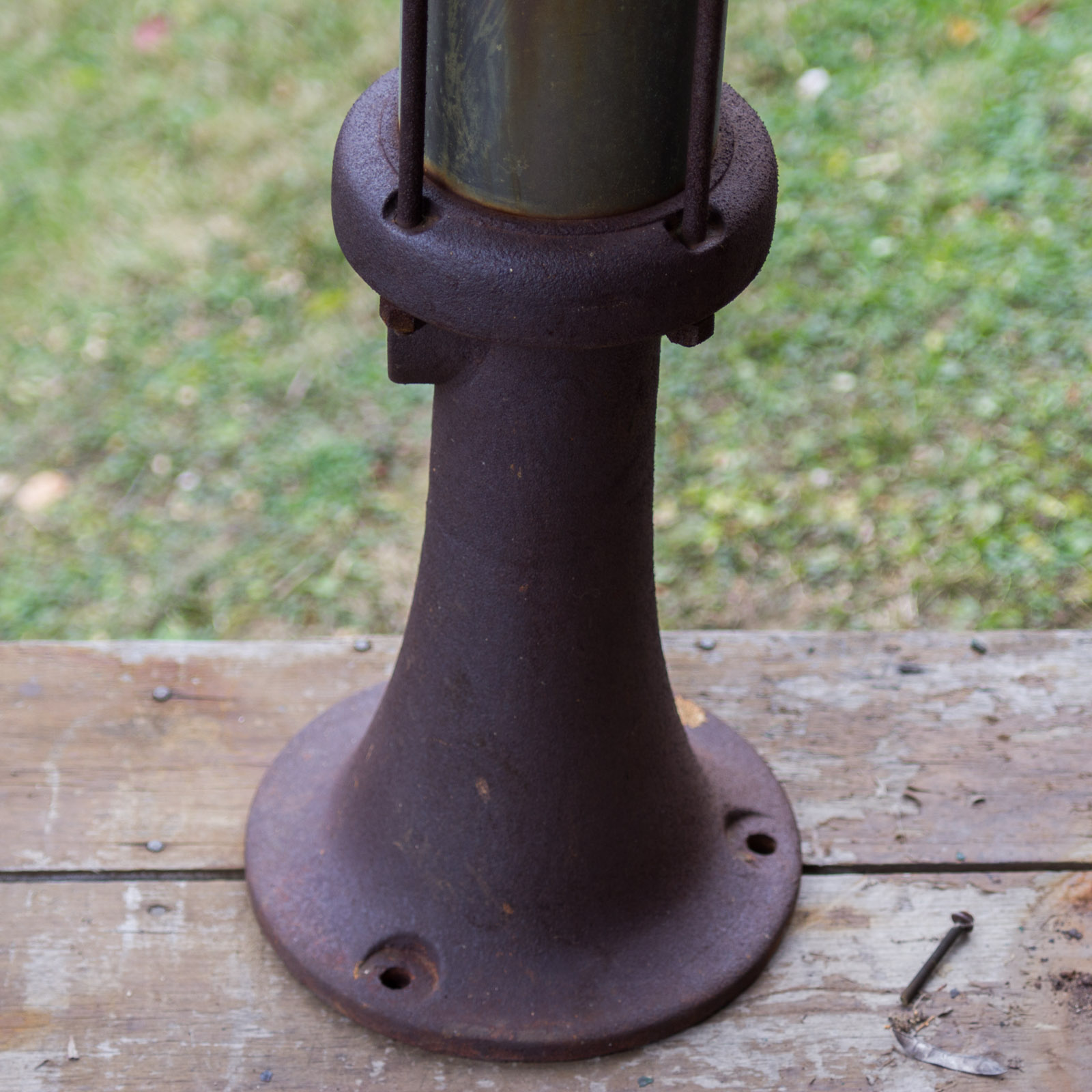 Vintage Hand Operated Gas Pump EBTH