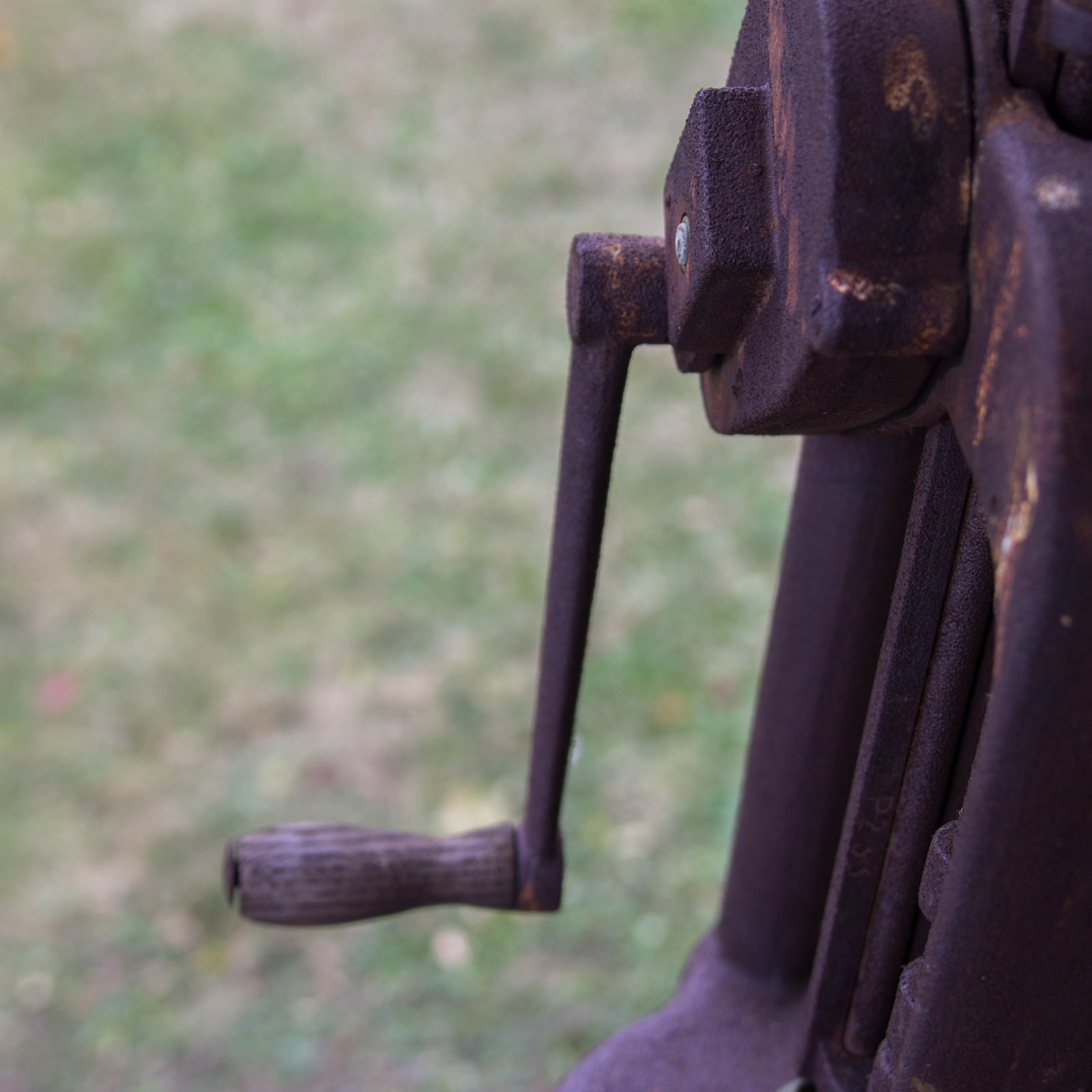 Vintage Hand Operated Gas Pump EBTH