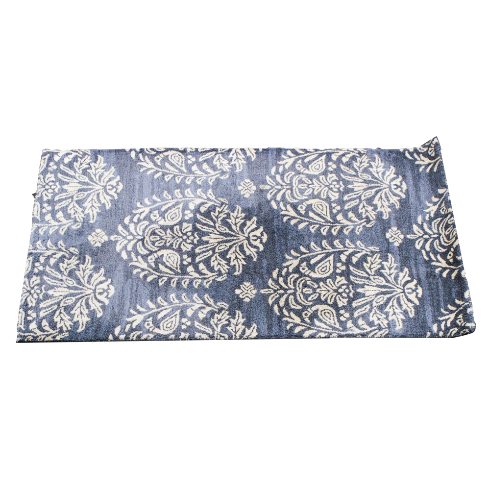 Pottery Barn Medallion Wool Rug Ebth