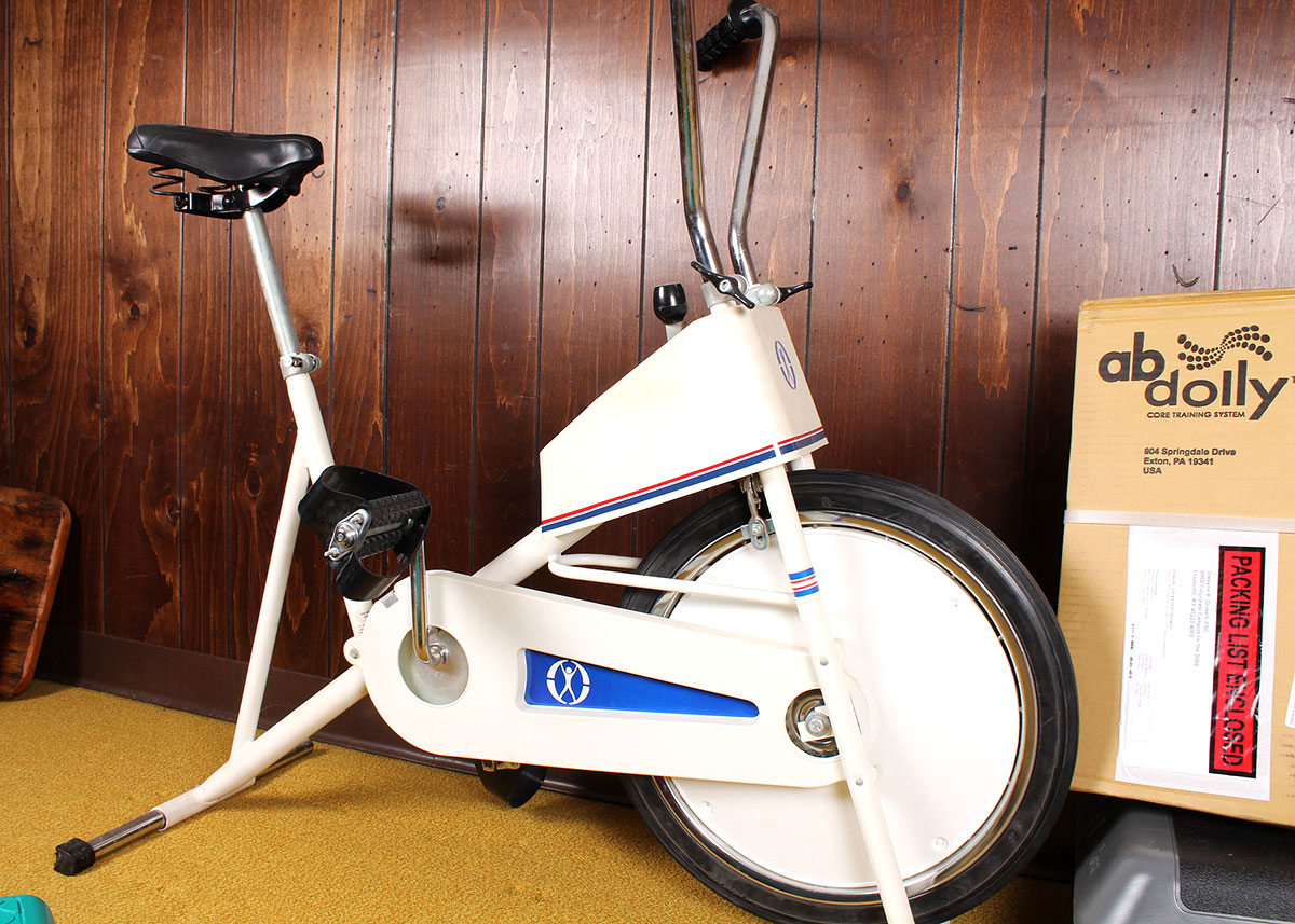 Vintage Sears Exercise Bike and Exercise Equipment Assortment EBTH