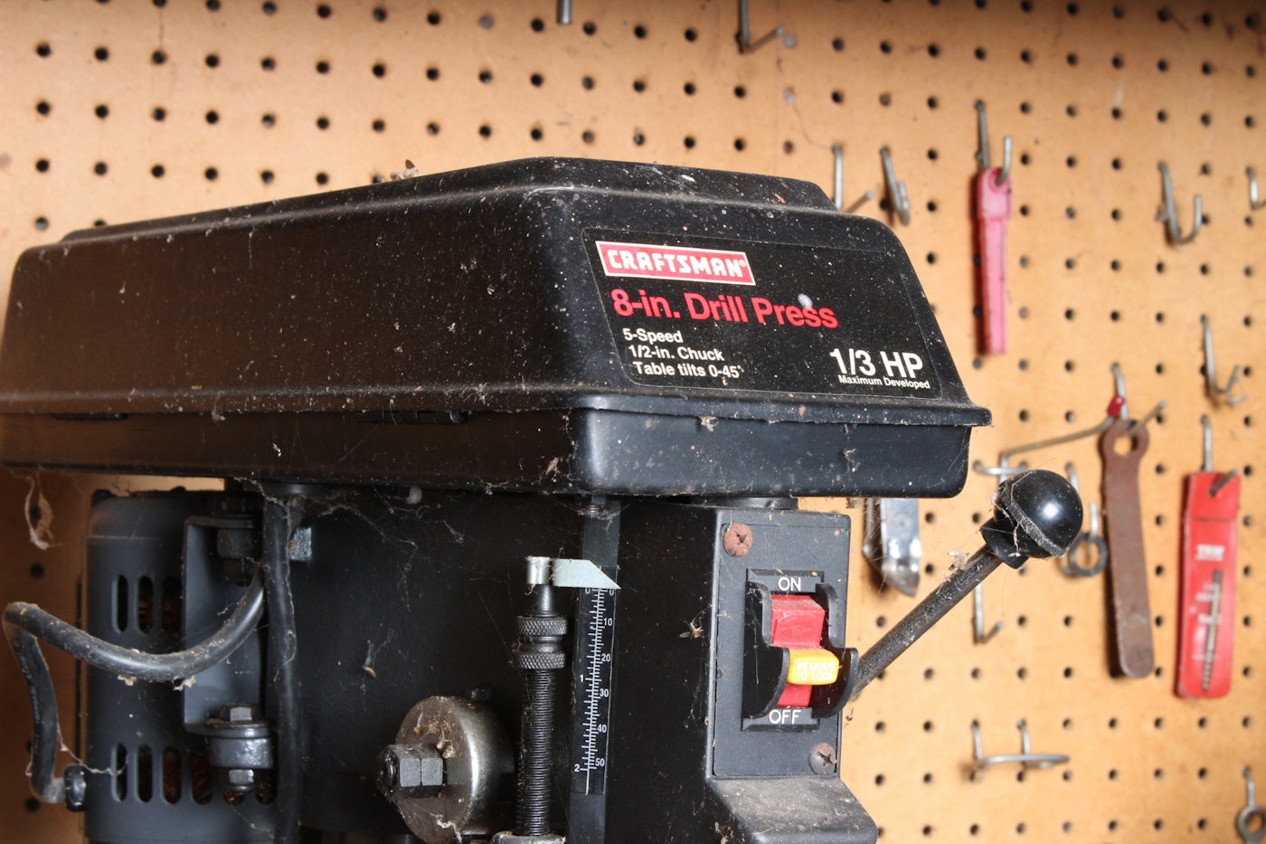 Sears Craftsman Drill Press and Duracraft Bench Grinder | EBTH