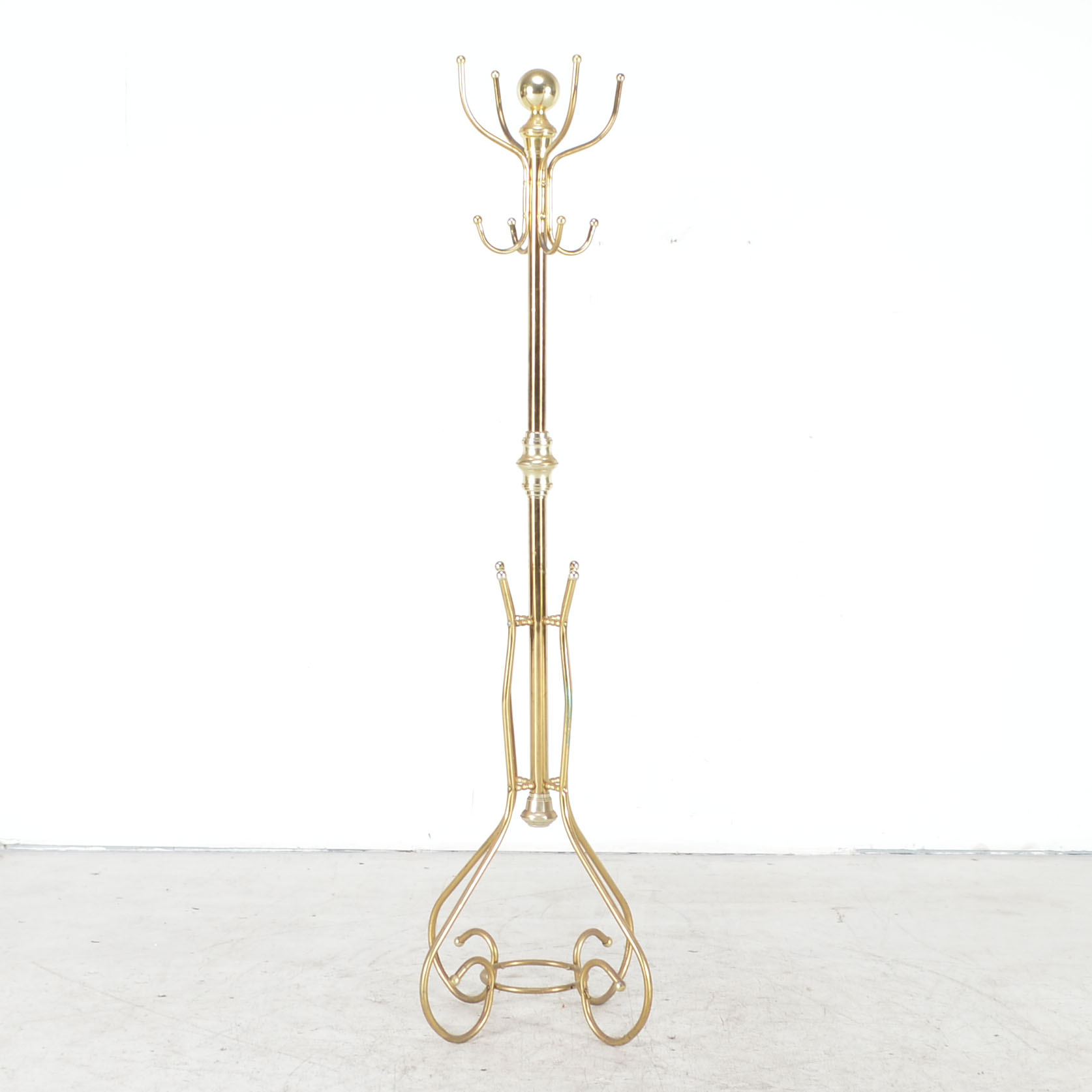 Brass Coat Tree EBTH