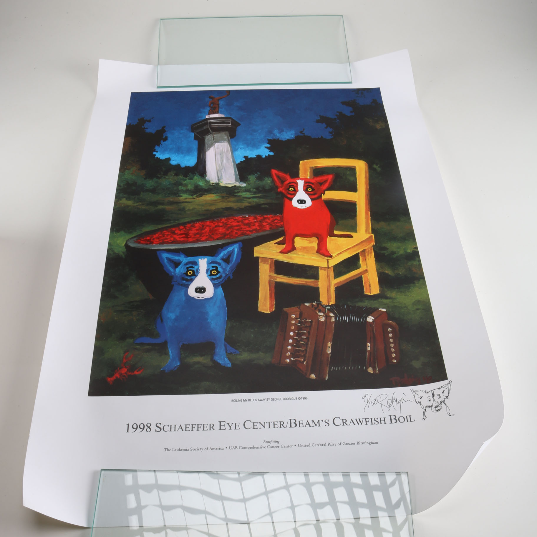 George Rodrigue Signed Event Poster EBTH   IMG 2093.JPG