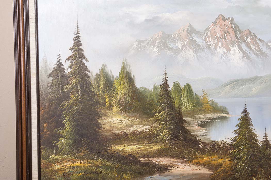 Bill Boswell Signed Oil on Canvas Landscape Painting EBTH