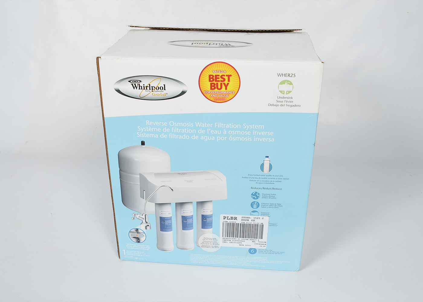 Whirlpool Reverse Osmosis System EBTH