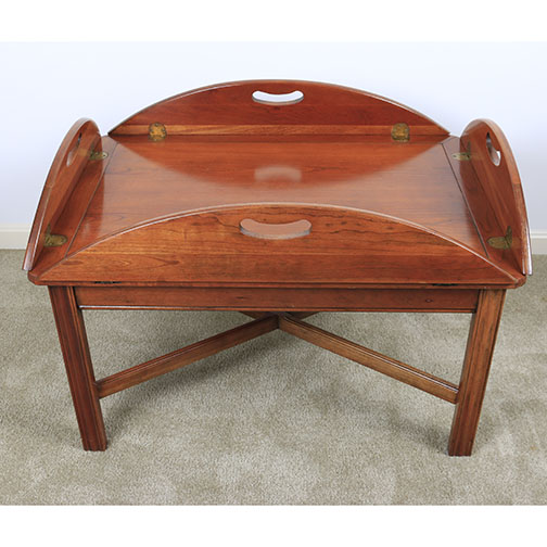 Cherry Drop Leaf Coffee Table EBTH