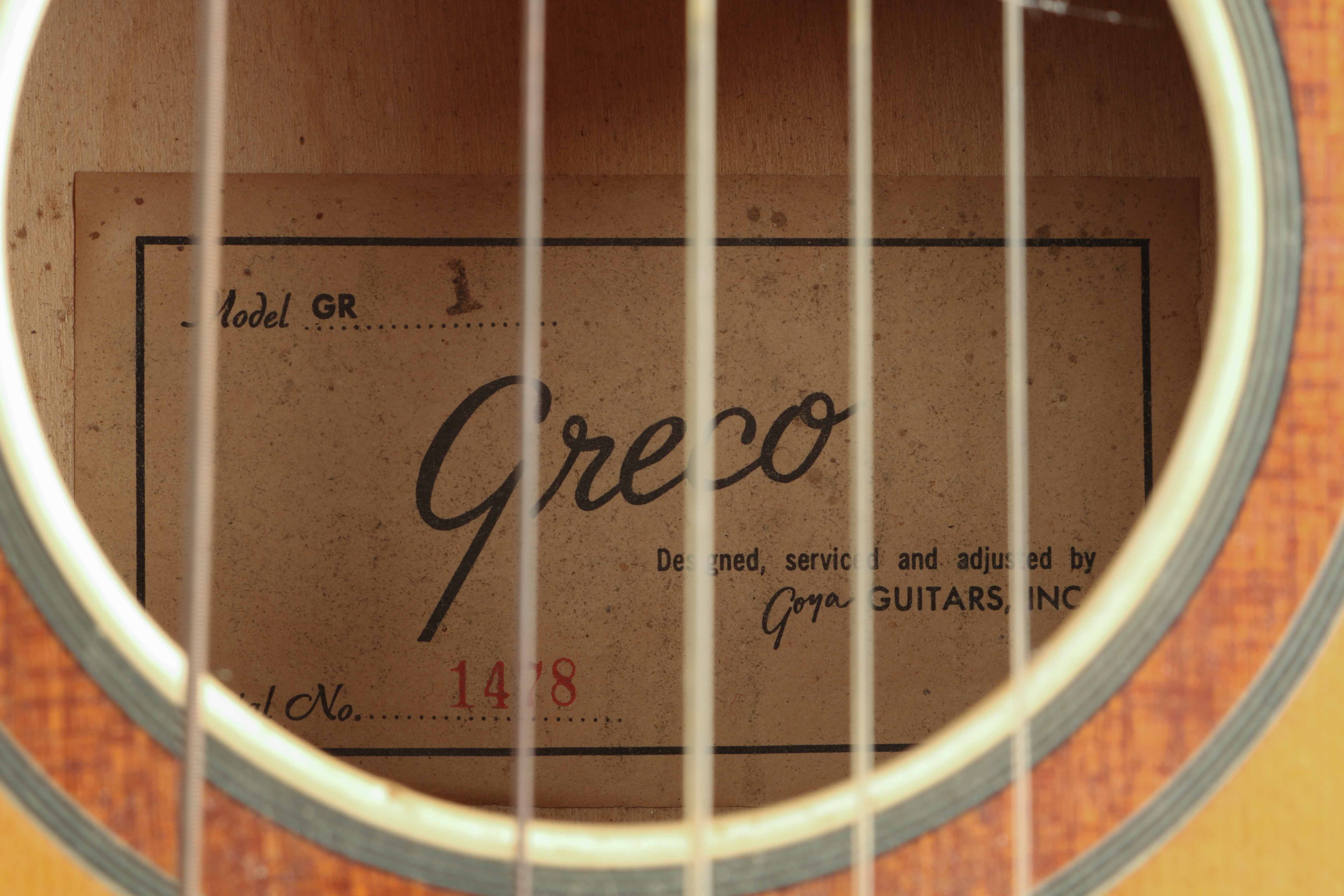 Vintage Greco Acoustic Guitar EBTH