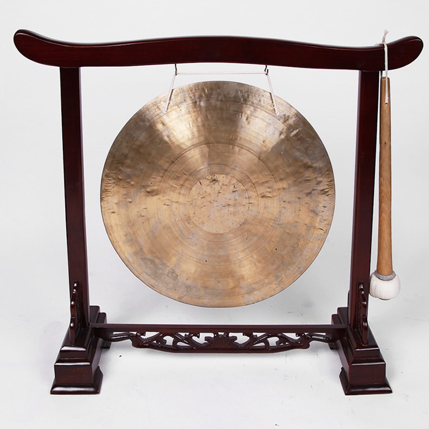 Chinese Brass Gong : EBTH