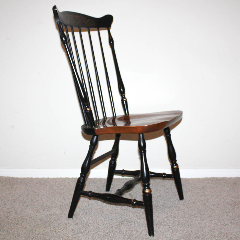 Six Hitchcock Side Chairs EBTH