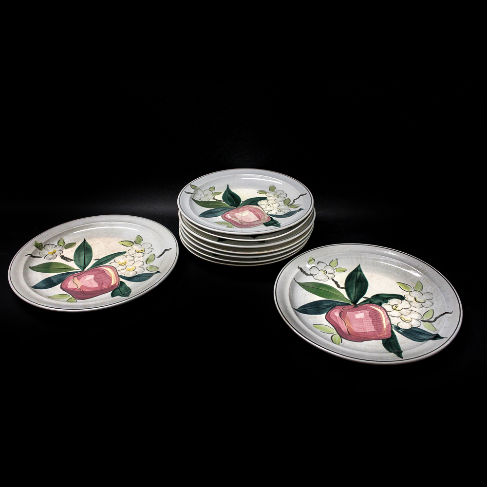 Vintage Red Wing Dinnerware in the "Normandy" Pattern EBTH