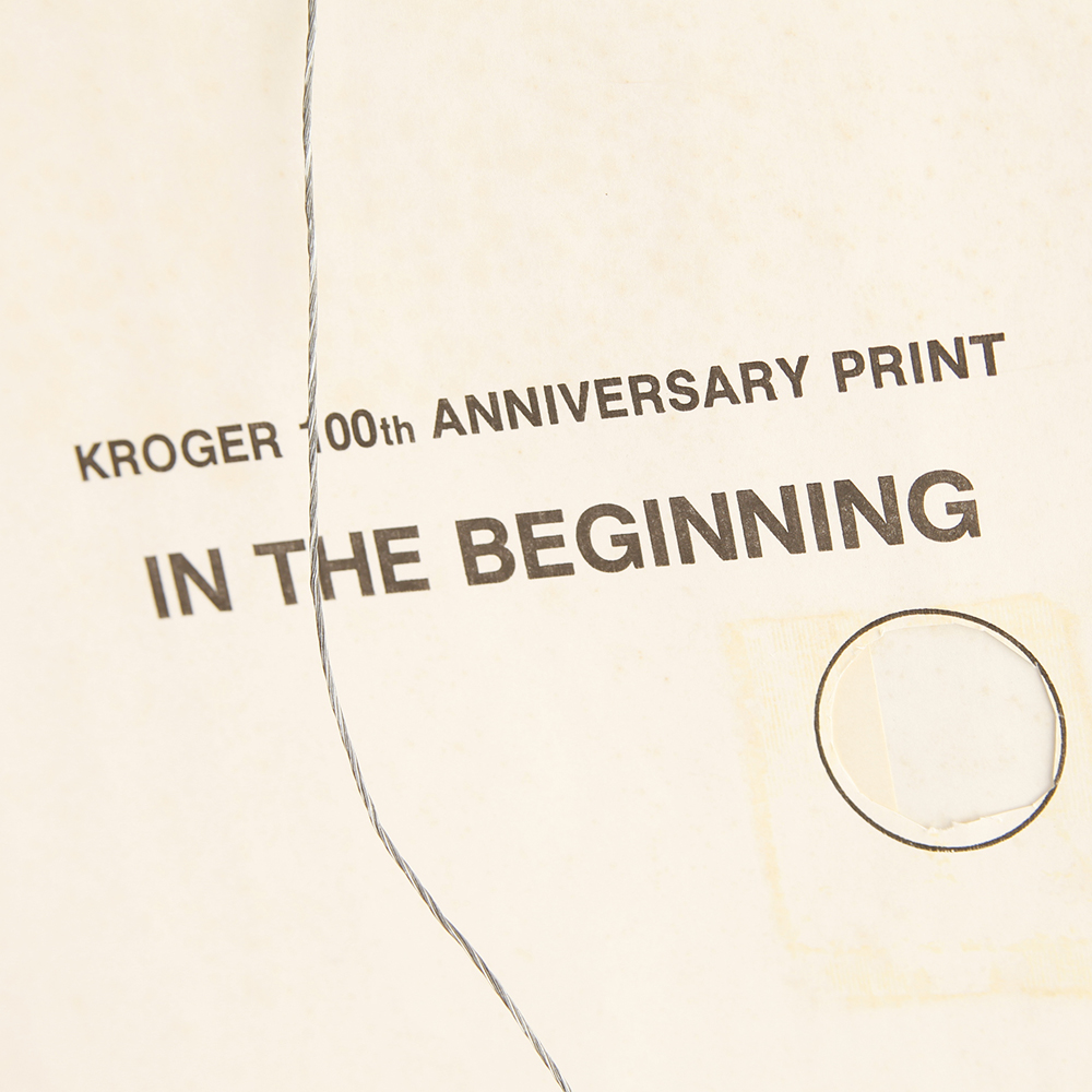 C Don Ensor Kroger Anniversary Print In The Beginning EBTH