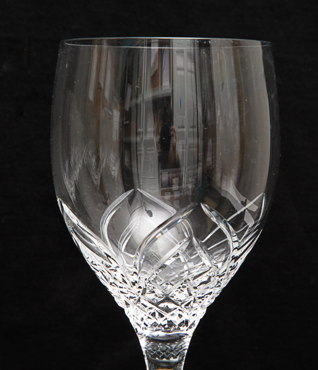 Collection of Piell Lead Crystal Stemware EBTH
