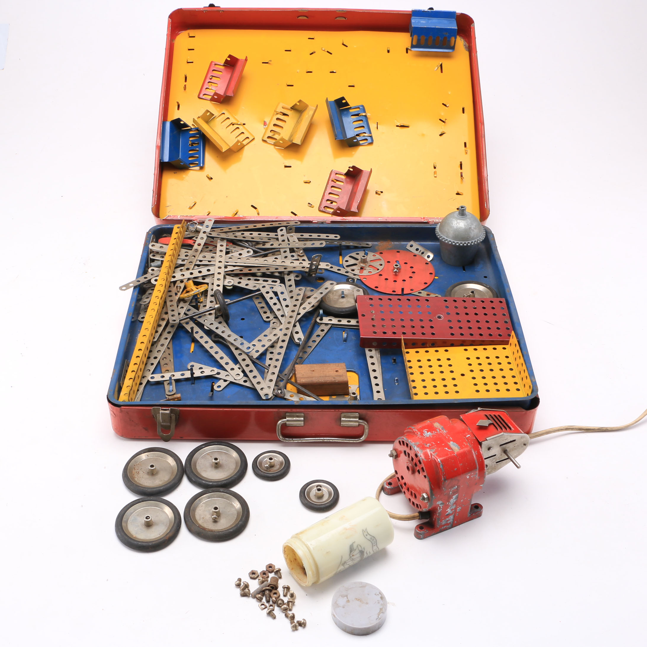 1940s "The Constructioneer" Metal Building Toy EBTH