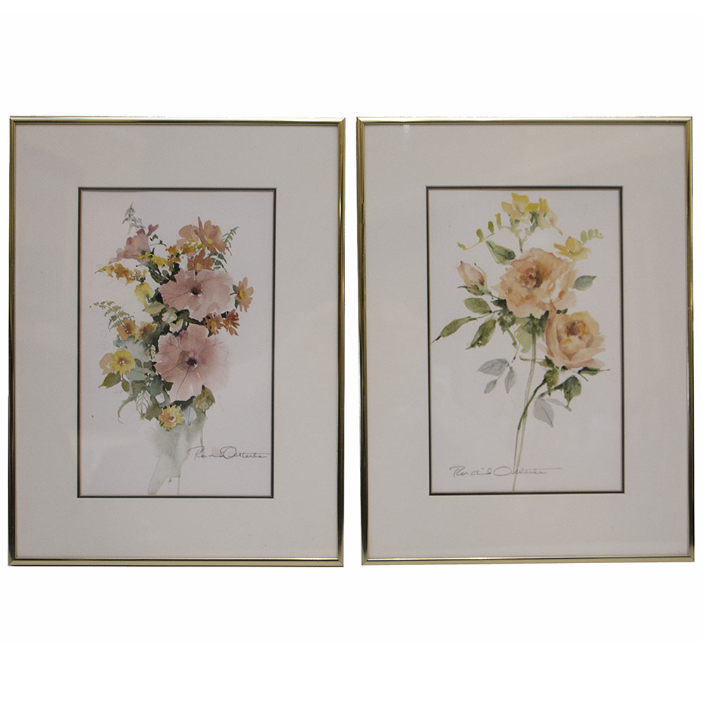 Watercolors By Rosalind Oesterle Ebth