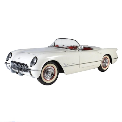 1954 Polo White Chevrolet Corvette Convertible 1954 Polo White Chevrolet Corvette Convertible