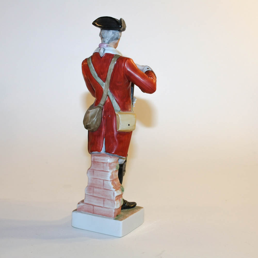Porcelain Andrea by Sadek Revolutionary War Soldier Figurines EBTH