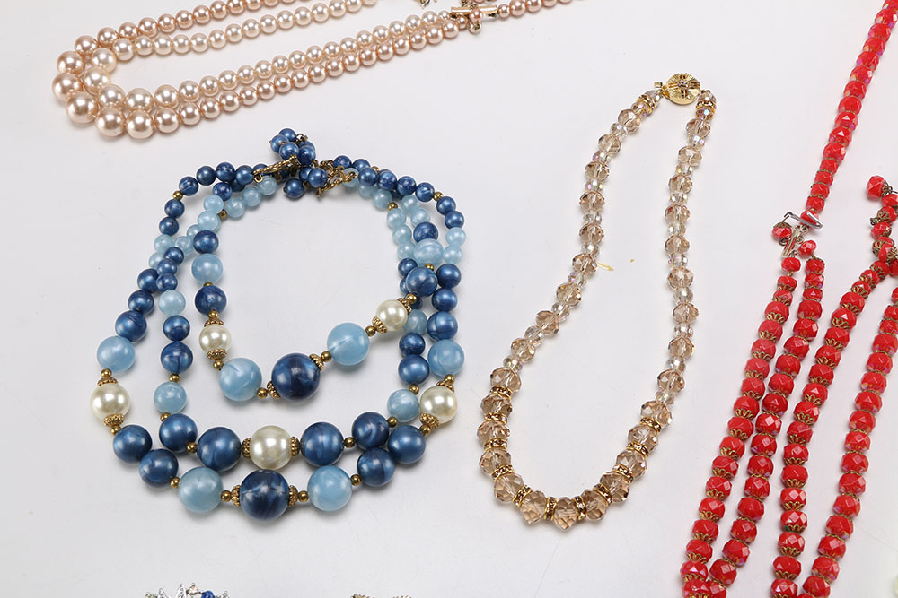 Selection of Colorful Costume Jewelry EBTH