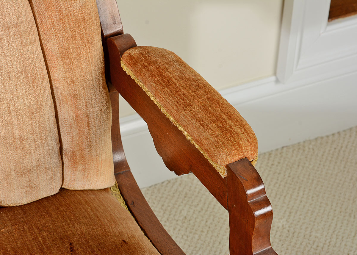 Antique Eastlake Spring Rocking Chair | EBTH