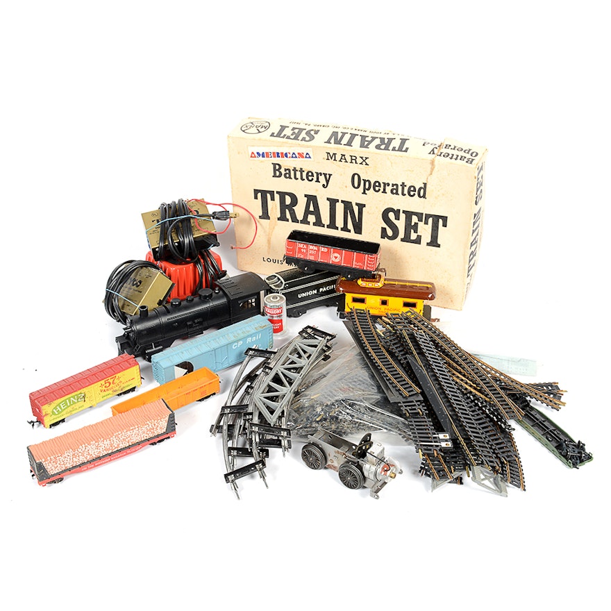 Vintage Marx Train Set and More : EBTH