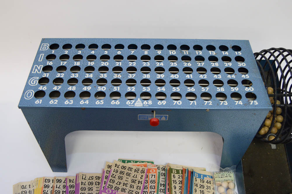 Vintage Capital Bingo Equipment EBTH