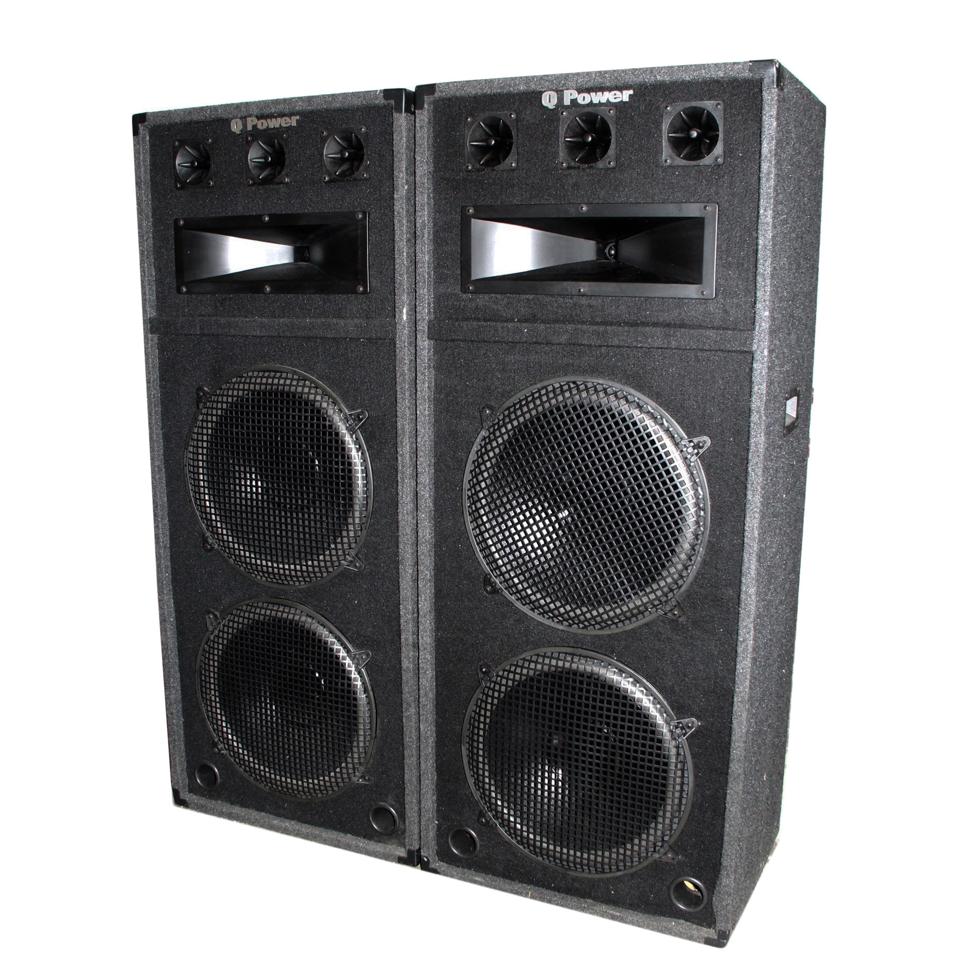 q power dj speakers