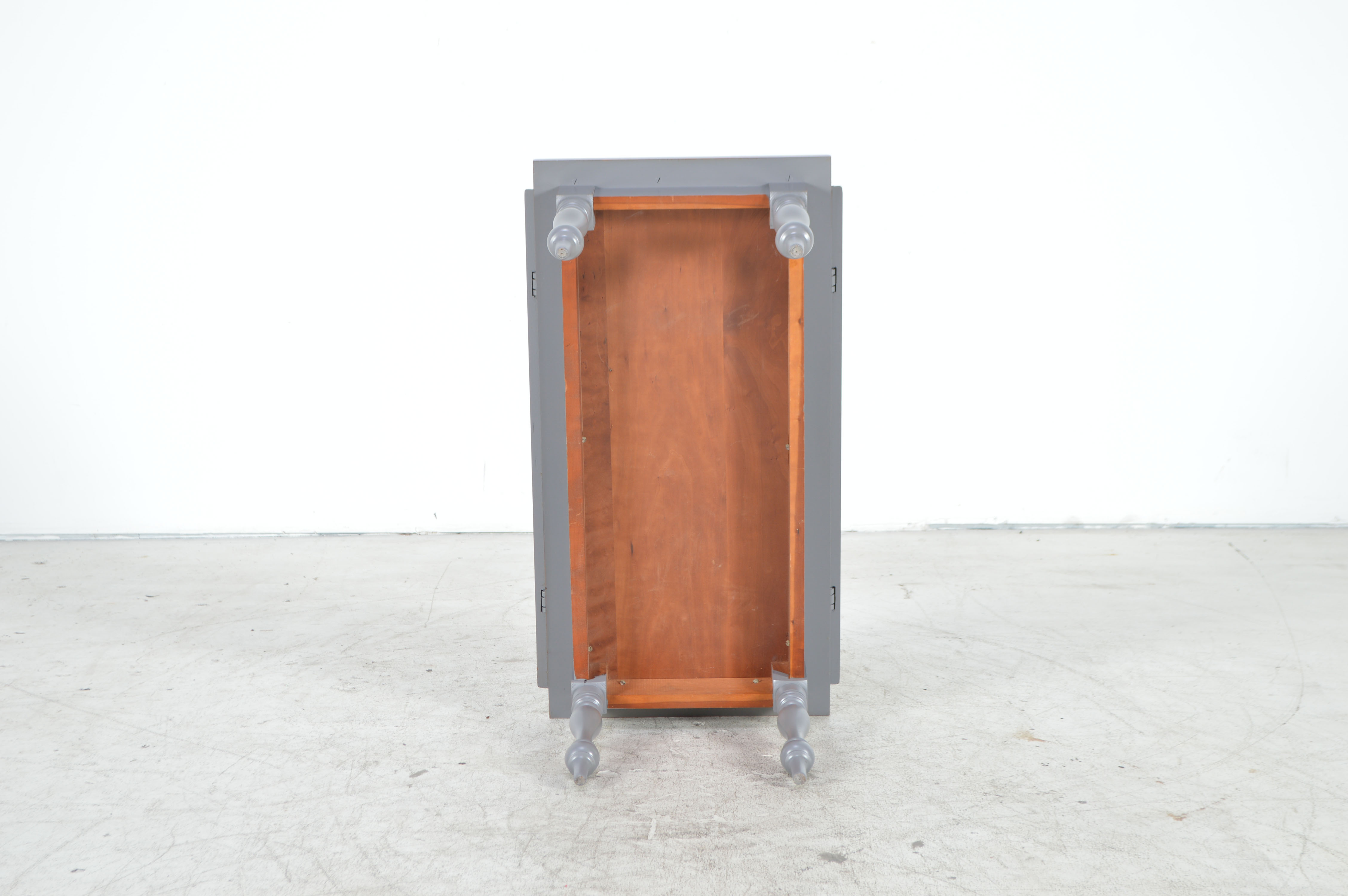 Grey Painted Wooden Coffee Table EBTH