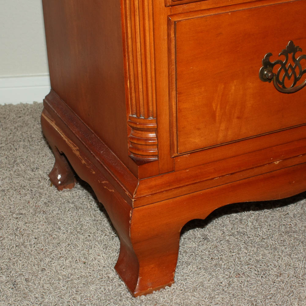 Vintage Kling Maple Nightstand EBTH