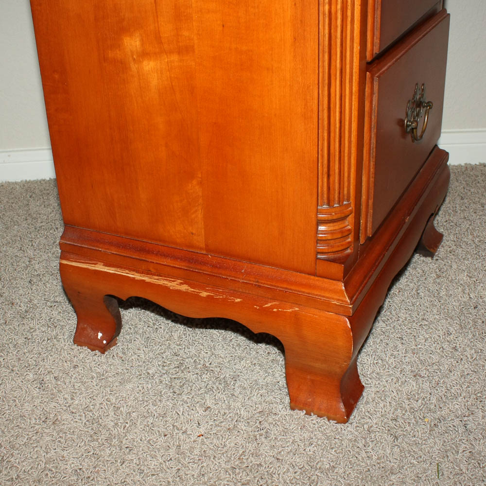 Vintage Kling Maple Nightstand EBTH