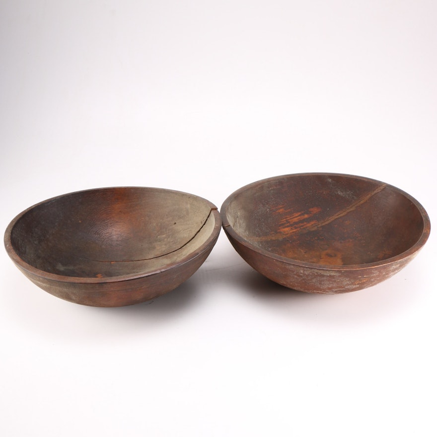 Primitive Wooden Bowls by Munising EBTH