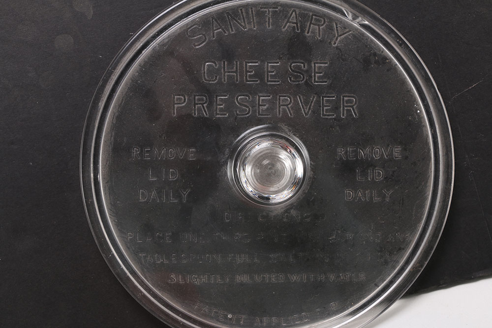 Cheese Preserver and Pottery Bowl EBTH