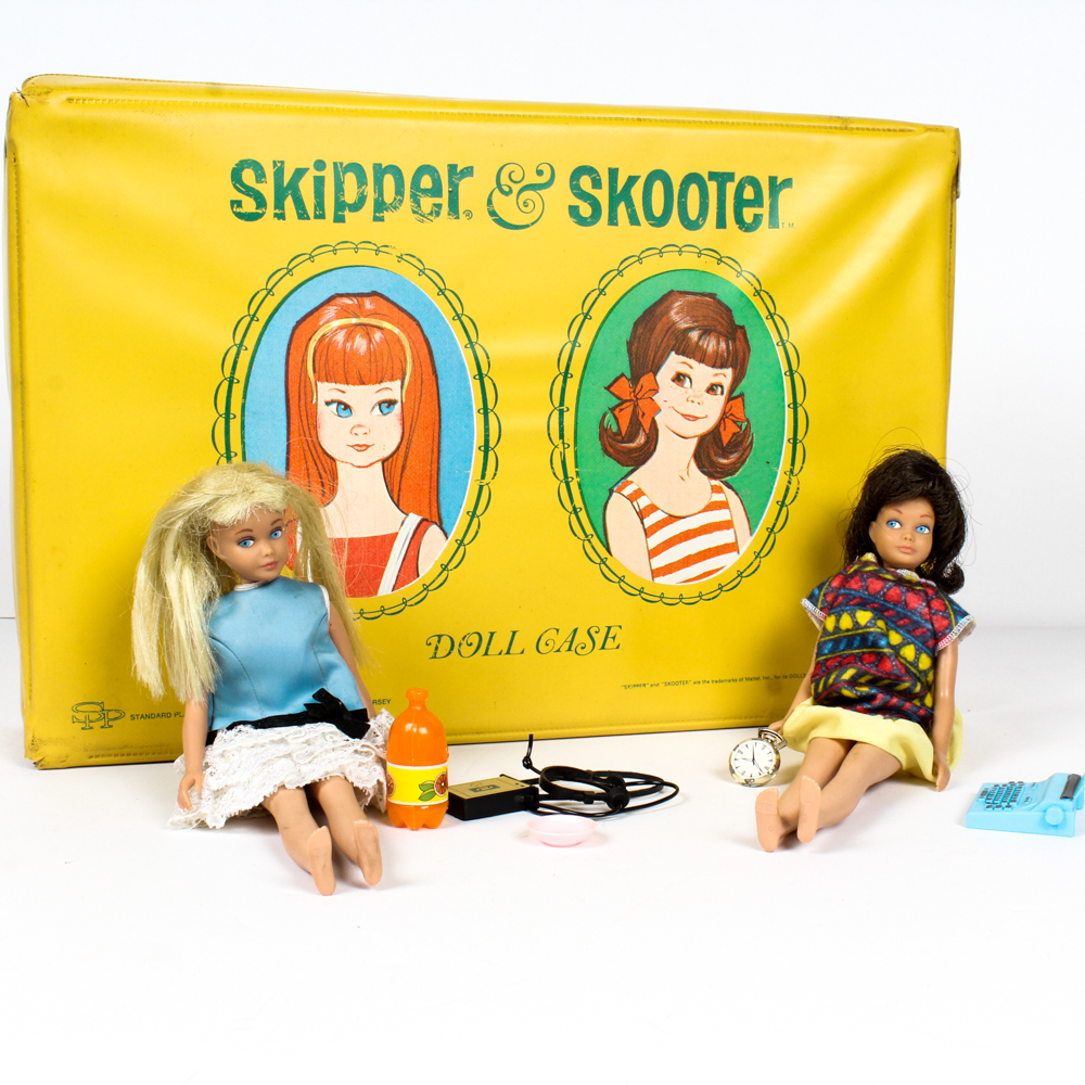 skipper and skooter doll case