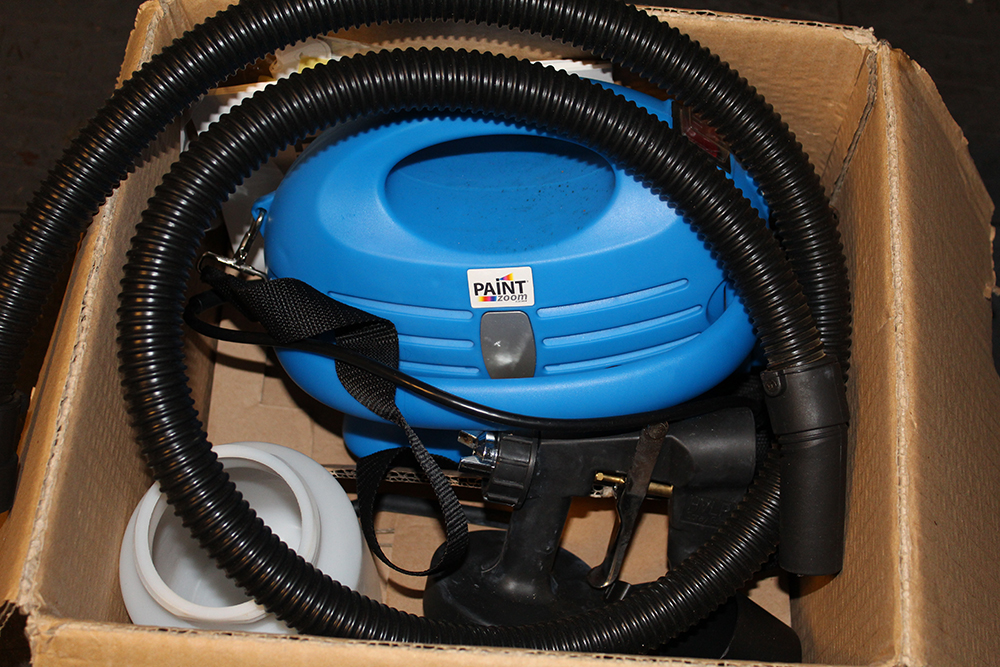 GreenWorks 1800PSI Pressure Washer, Shop Vac and Paint Sprayer EBTH