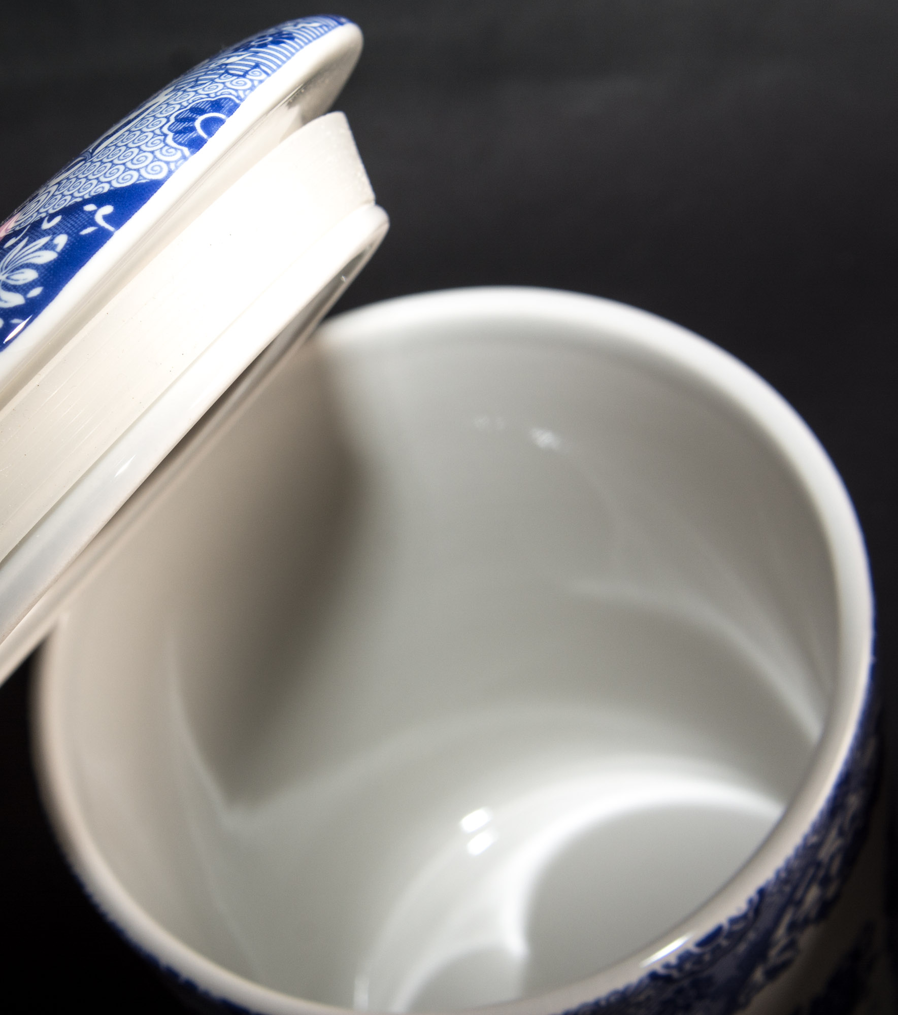 Spode Blue Italian Canister Set EBTH