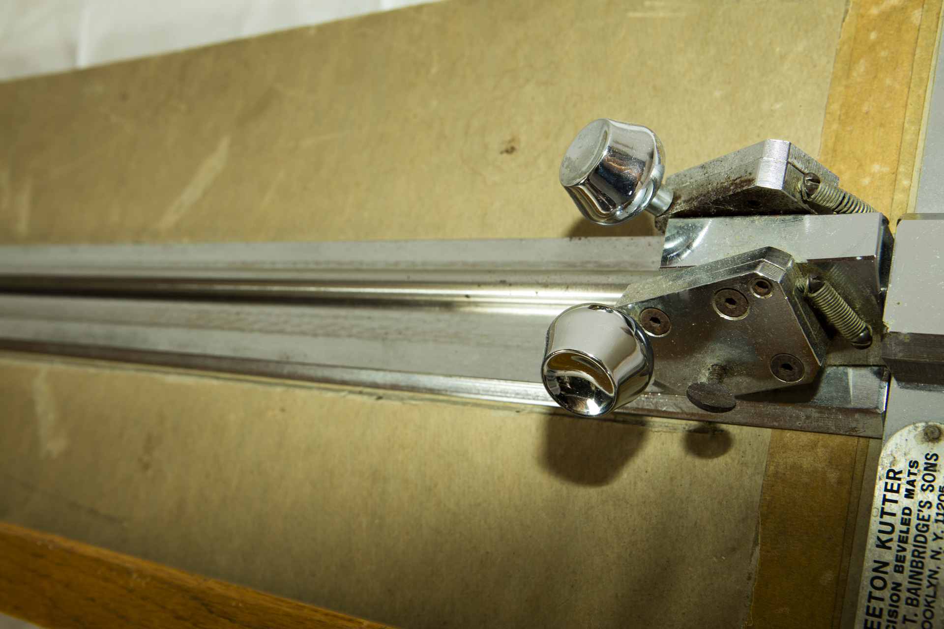 Craft Guillotine Cutting Table and Keeton Cutter Beveled Mat Cutter EBTH