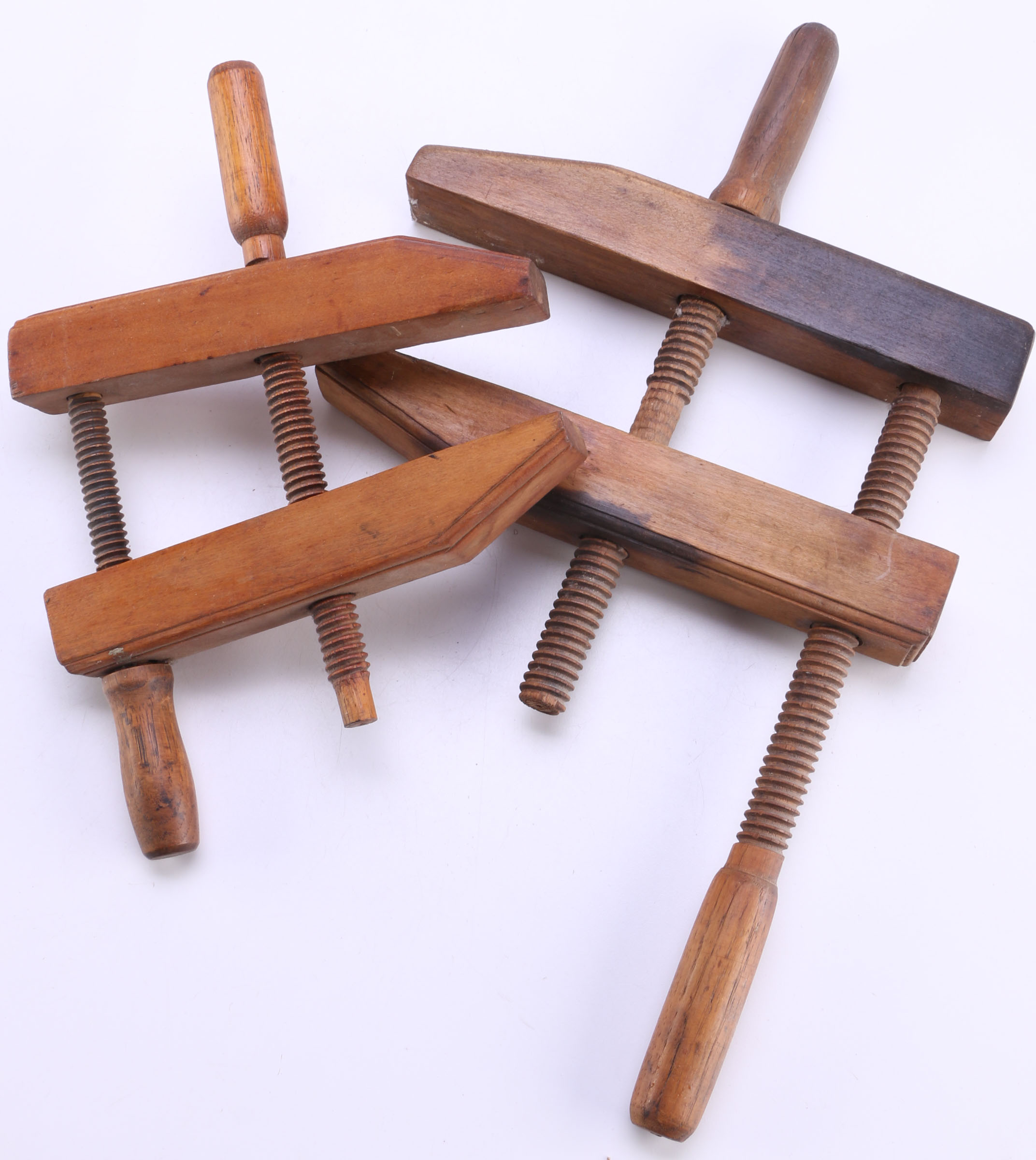 Vintage Wood Clamps EBTH