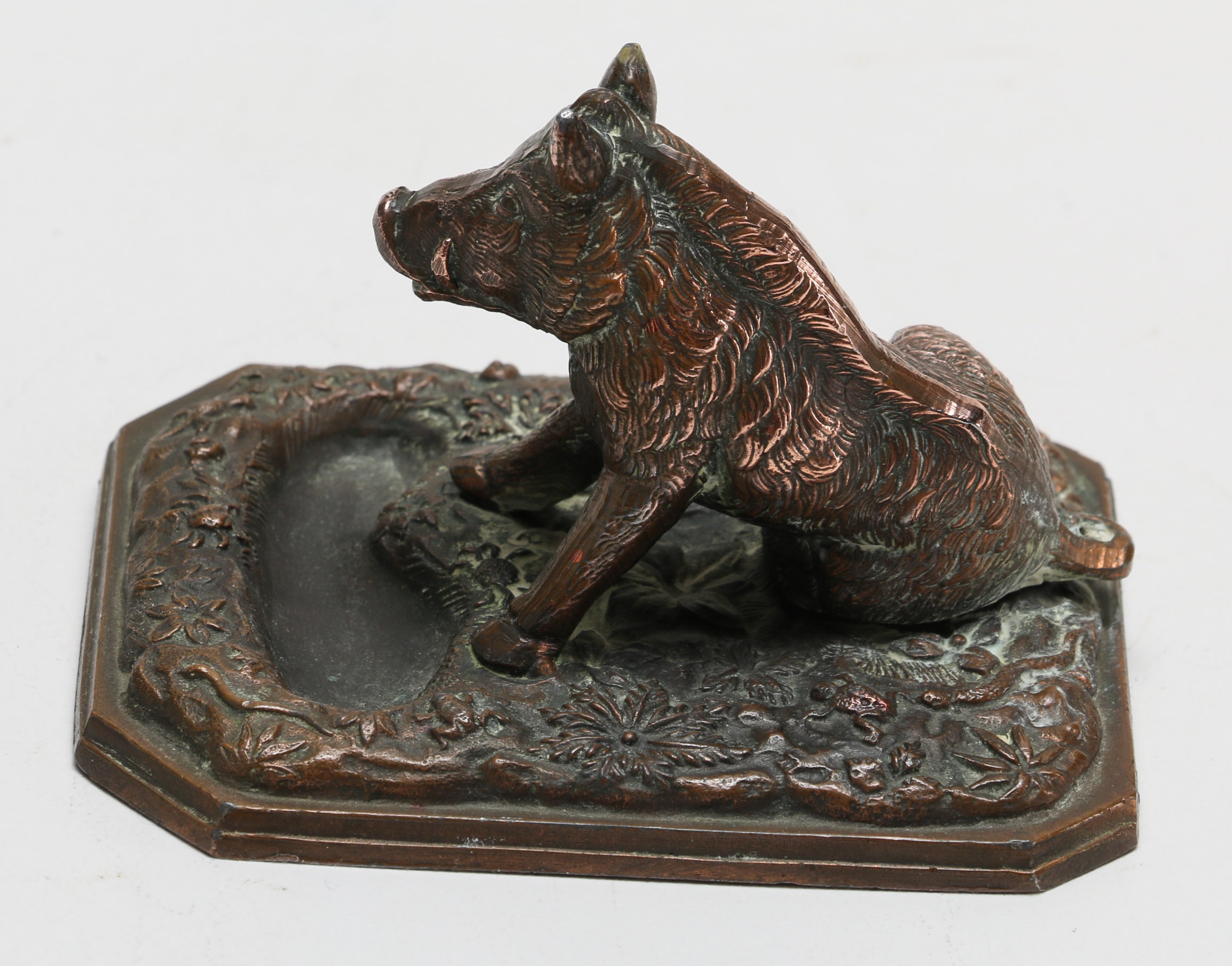 Copper Boar Figurines EBTH