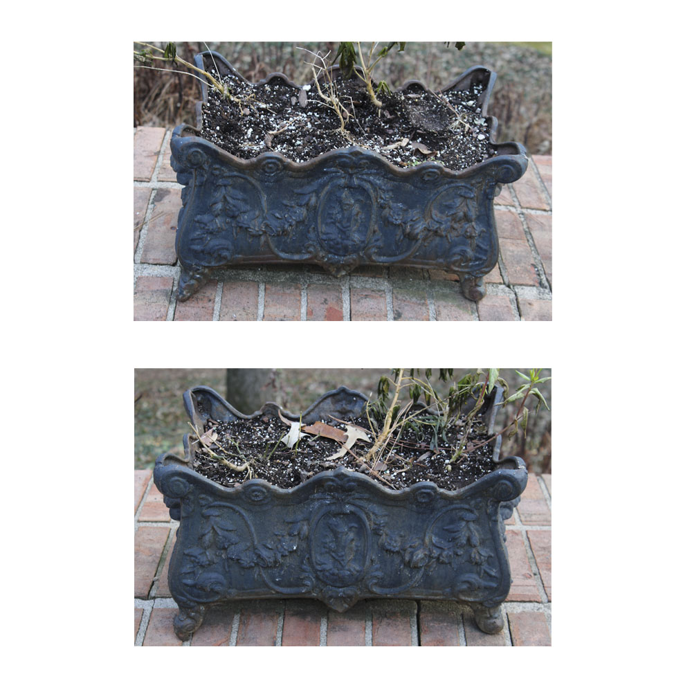 Cast Iron Flower Planter Boxes EBTH