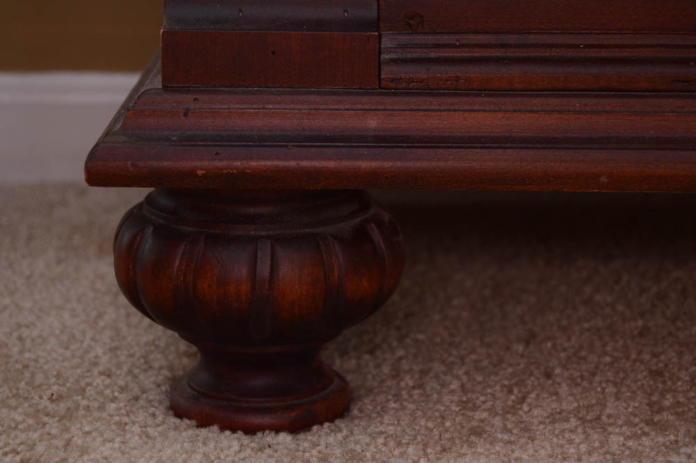 Walnut Stained Barrister Bookcase EBTH