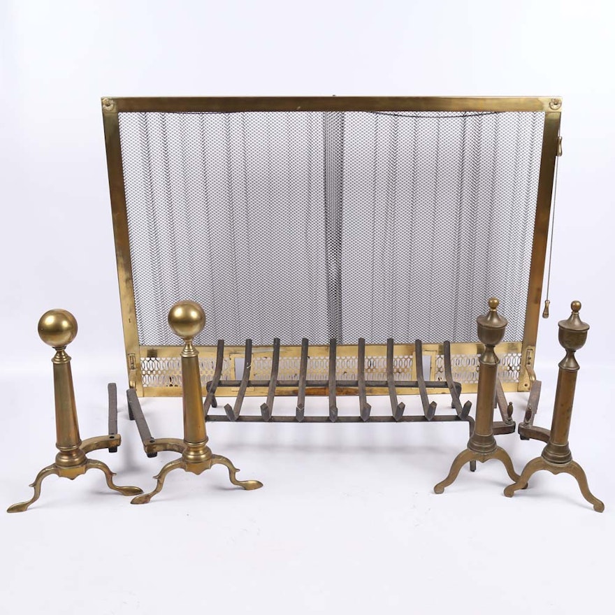 Fireplace Screen Vintage Interior Design Ideas Fireplace Screen Vintage Interior Design Ideas