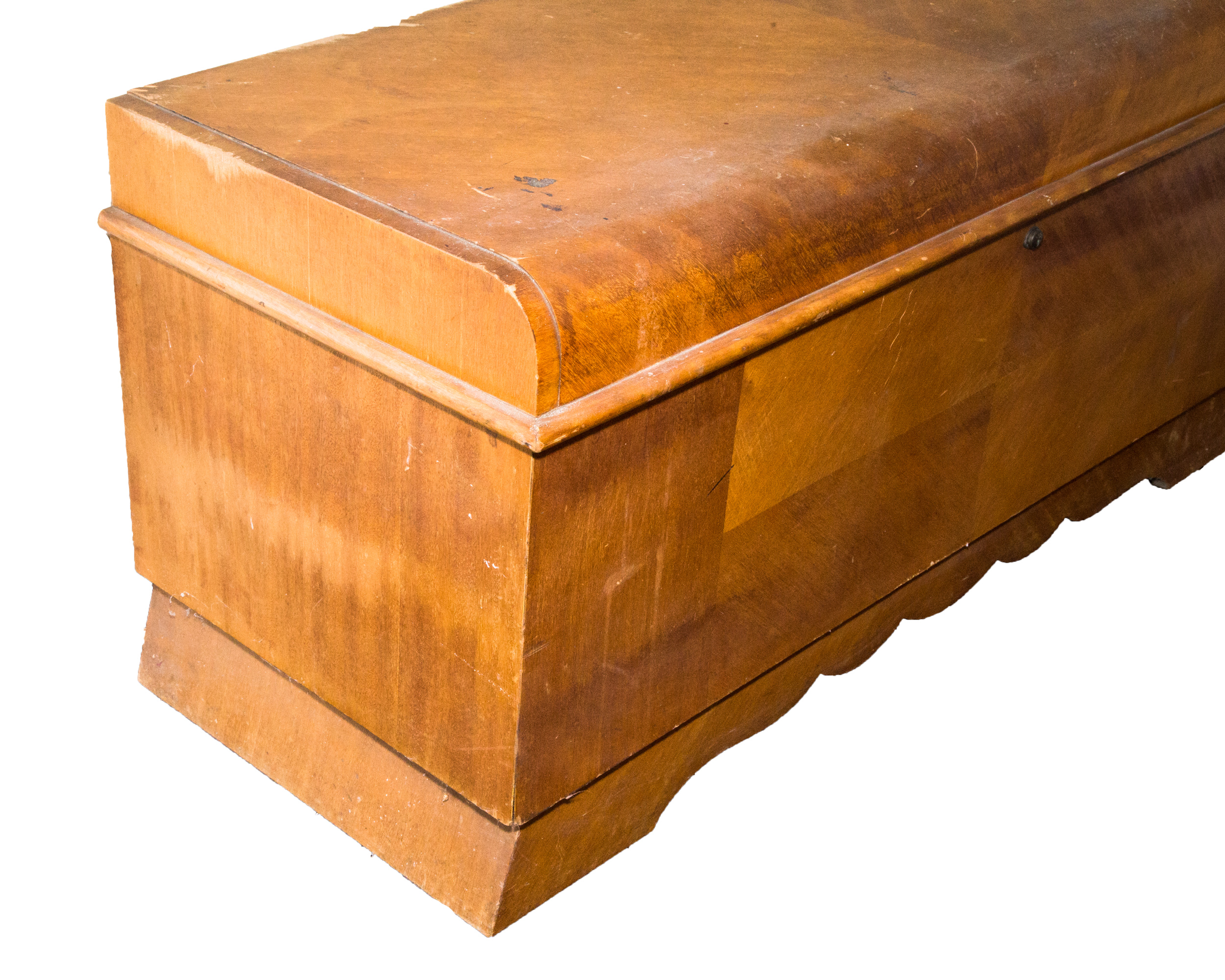 Vintage Cedar Lined Chest EBTH