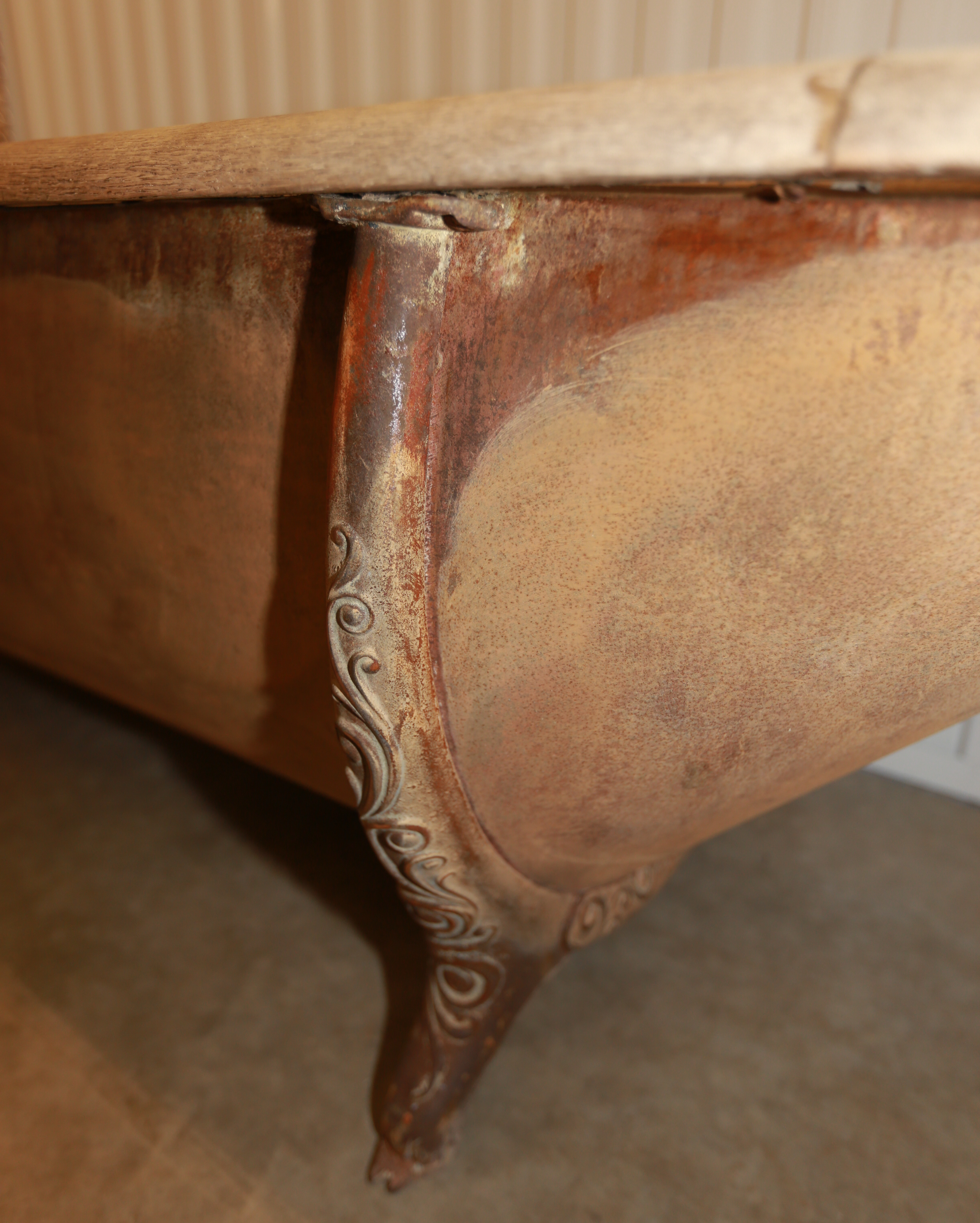 Antique Circa 1890s Metal Bathtub EBTH