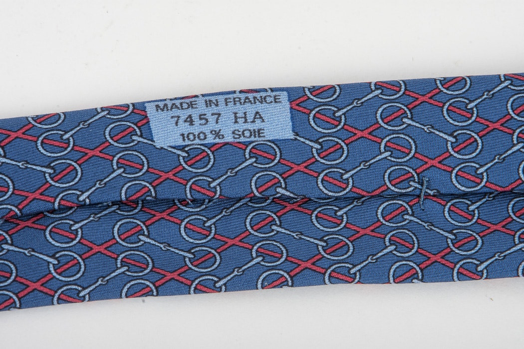 Hermès Silk Necktie, 7457 HA | EBTH