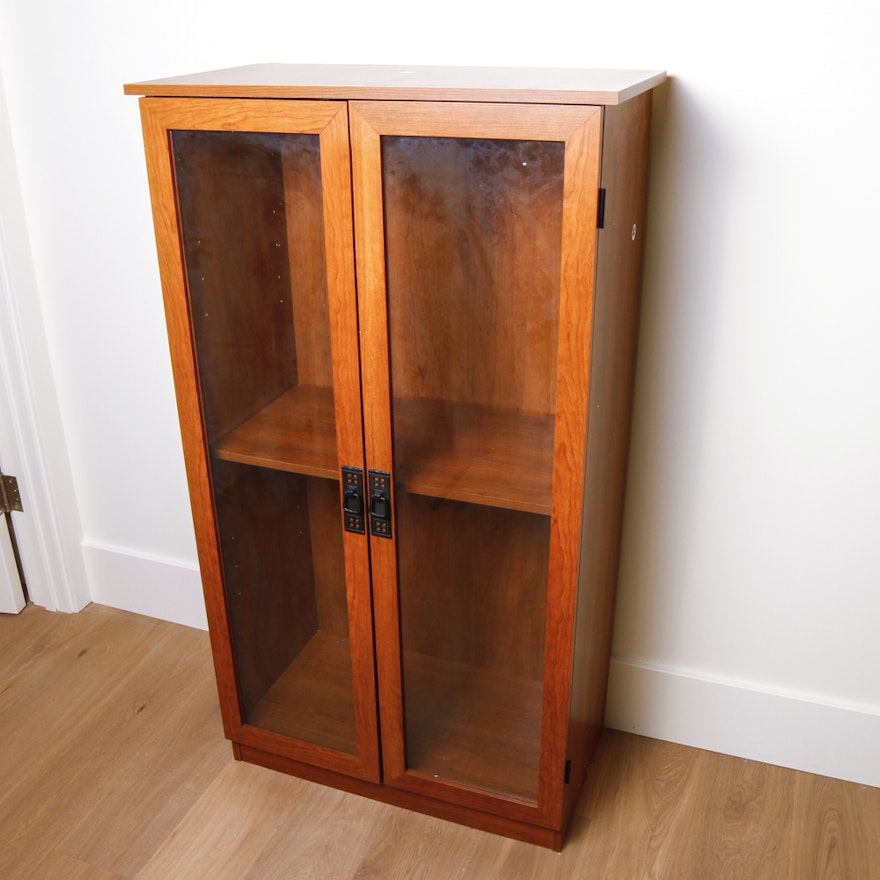 Ameriwood Barrister Style Glass Door Bookcase : EBTH