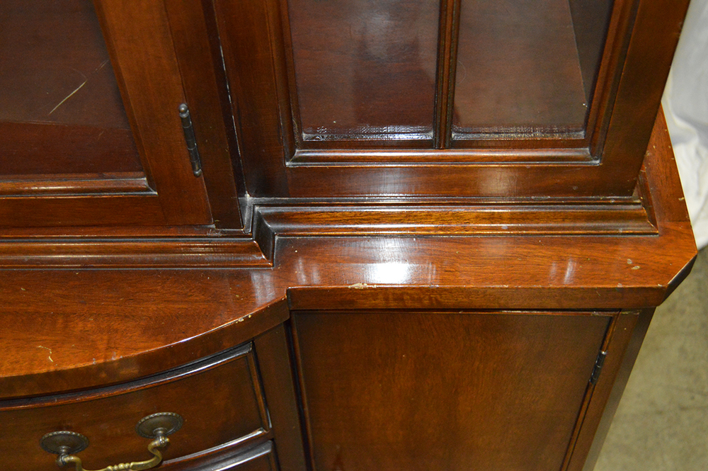 Vintage Landstrom Furniture Breakfront China EBTH