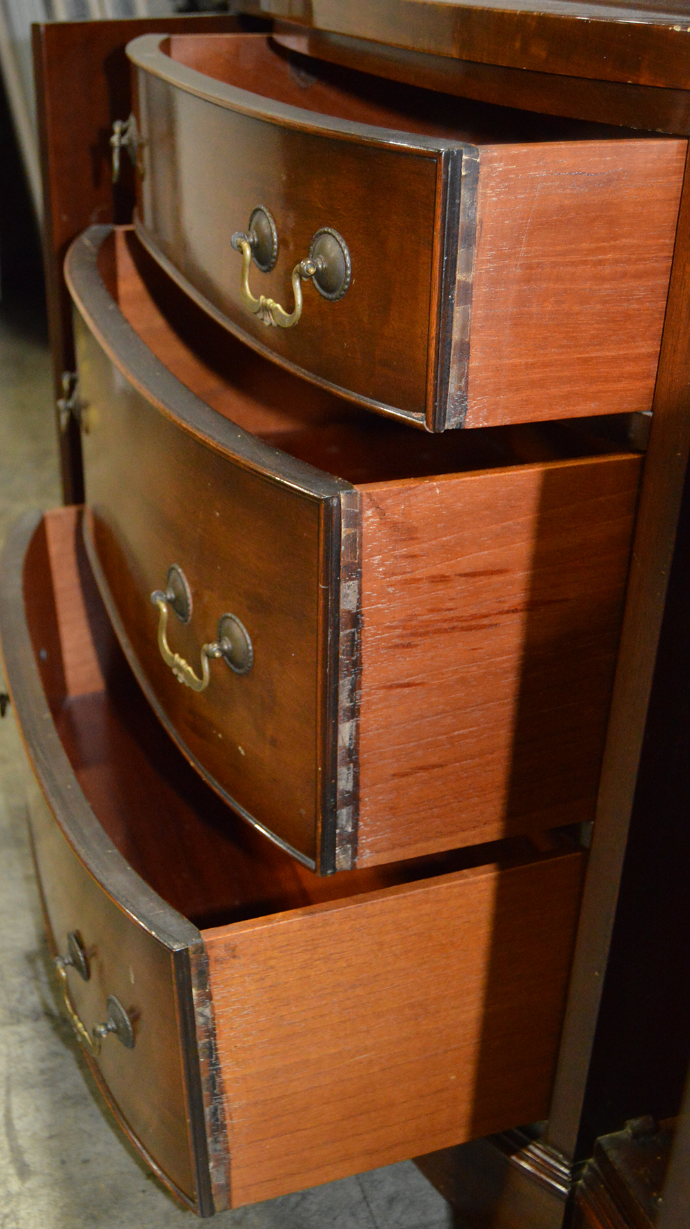 Vintage Landstrom Furniture Breakfront China EBTH